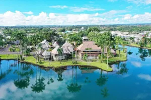 Image of Cozy 2br 1ba Apt in Waiakea Villas with work space
