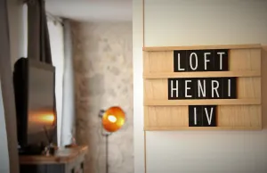 Image of Les Gîtes du château - Le loft HENRI IV - Magnifique Appartement face au château