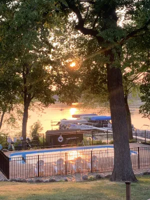 Image of Beautiful sunsets. Maple hills condo owners
