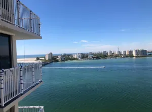 Image of Dolphins and Water Views from L’Amour Coastal Condo with Sugar Sand Beach!