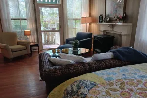 Image of Private Garden, Jacuzzi Tub, Fireplace, In-Cottage Breakfast & Walking Distance to SoMa Are Just the Beginning!