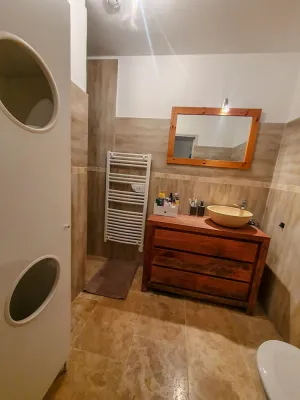Image of Contemporary villa with swimming pool. 5min walk to shops