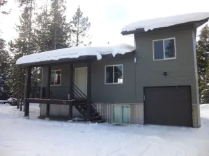 Image of Modern European-Style Cabin in West Yellowstone