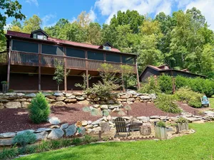 Image of Luxury Creek Waters Cabin - walk to Chimney Rock & Lake Lure