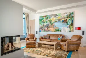 Image of Villa Philine - Penthouse 28 mit Panoramablick, Pool, SPA & Kamin