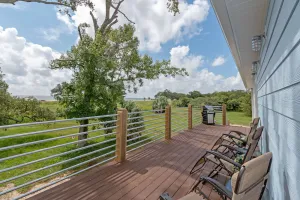 Image of NEW beach house! Gorgeous views, private green space, and steps to the beach.