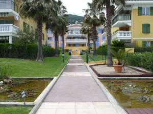 Image of 2 rooms appartment in Mandelieu wit air conditionning and swimming pool
