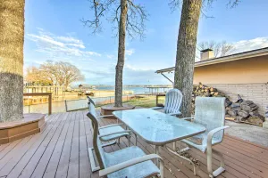 Image of Waterfront Home with Boat Dock in Gun Barrel City
