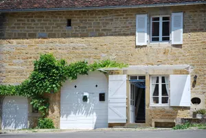 Image of Landmarked stone house by a stream with extraordinary charm