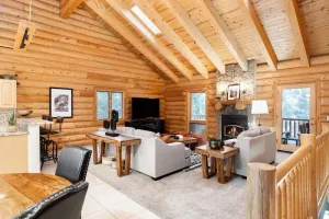 Image of Iconic Log Cabin Escape | Idaho Springs | Hot Tub