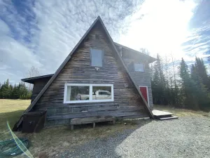 Image of Bright A-Frame Cabin @ Moose Tracks Lodging
