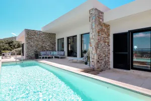 Image of Villa with pool, sea view