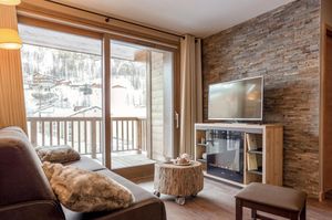 Image of Wifi, ski-in\/ski-out & foot of the slopes, fitness, swimming pool, balcony, tv, ski locker, 50-58m²