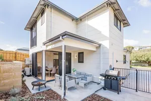 Image of Yallingup Lagoon Beach House - Exclusive Escapes. 3 bedroom 2 storey beach house with log fire
