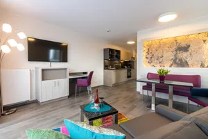 Image of Modern vacation apartment with balcony in Ibbenbüren