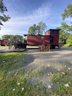 Image of All aboard! Riverfront FJ&G Caboose