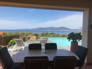 Image of New 120m2 villa in a quiet residential villa with view of the Ajaccio golf