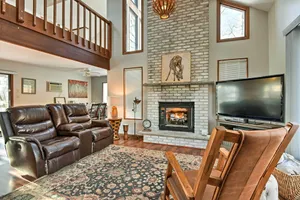 Image of Poconos Vacation Rental with Pool Access and Hot Tub!