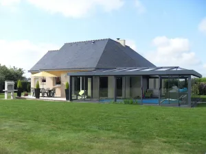 Image of Brittany, House with swimming pool and spa in the countryside