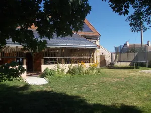 Image of Eco-restored farmhouse with garden, children's games and parking near Néris les Bains