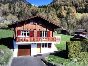 Image of Charming Chalet at Authentic Village with Large Sunny Terrace and Magnificent View