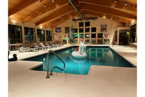 Image of Stien Oasis: Heated Indoor Pool Oasis With Theater, Bar&Tennis Court.