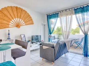 Image of Charmant T2 avec terrasse, climatisation et WIFI - Quartier résidentiel à Biscarrosse - FR-1-521-217