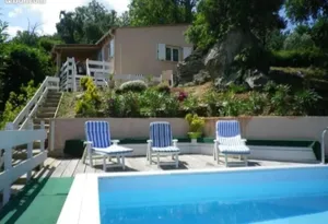 Image of Maison Avec Piscine Privée vue Panoramique Entre mer et Montagne