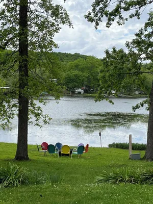 Image of Relax at Grandma’s house with a screened in porch overlooking a private lake!