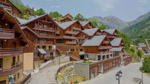 Image of 50m from ski lifts, fitness, swimming pool, sauna, hammam, balcony, tv, 68-75m², Vaujany