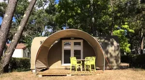 Image of Campsite Flower Les Biches**** - Coco Sweet 3 Rooms 4 People Without Toilet Blocks