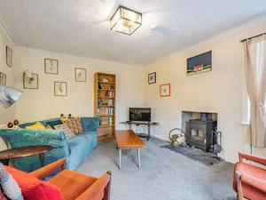 Image of You will love the gently flowing clear river at the front and the generous kitchen\/dining room.