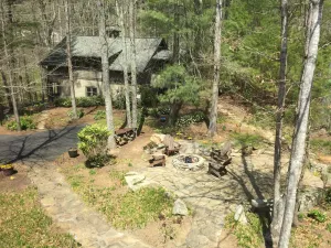 Image of Secluded Quiet Forest setting on acreage ASHEVILLE OPEN FOR BUSINESS 15 min away