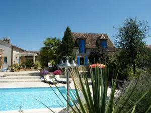 Image of Superb gîte with private heated pool