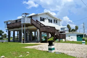 Image of Beautiful 4 bedroom, 3 bath house on the main canal at Keaton Beach Florida.
