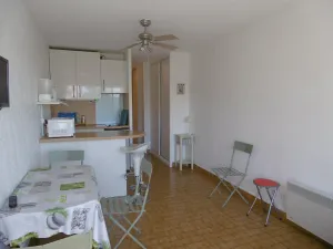 Image of Sète: Studio cabine 4 pers avec accès direct plage, parking privatif - FR-1-472-152