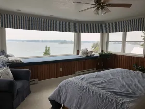 Image of Exceptional panoramic St Lawrence views. Great boating, fishing. kayaks.