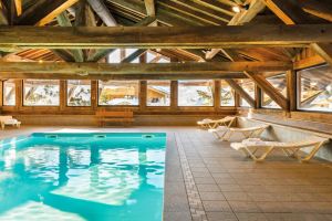 Image of 200m from ski slopes, fitness, swimming pool, balcony, tv, ski locker, 35m², Les Saisies