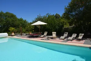 Image of Beautiful eighteenth mas on private grounds 3 ha, 5X12 m pool, Les Vans 5 minutes
