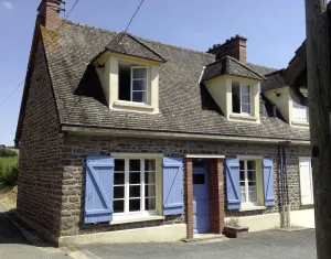 Image of French country cottage in beautiful Suisse-Normande