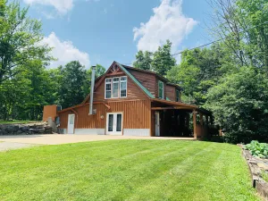 Image of Slice of Paradise!- Rustic Meets Modern at this  Unique Finger Lakes NY Home