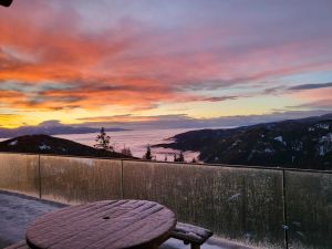 Image of Chalet Klippitz Star, 1600m log cabin in the ski area, panoramic view