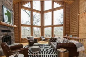 Image of Spacious Lodge w Private Suites. Close to Galena, Breweries, & Field of Dreams.