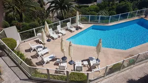 Image of Charming T2, air-conditioned (2-4 people) with swimming pool, sea view
