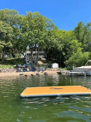Image of Luxury family escape- expansive beach, hot tub, and more