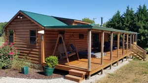 Image of Homestead Cabin with hot tub