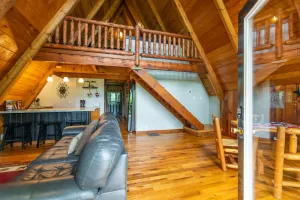 Image of Hot Tub - Tiny A-Frame Cabin - Haven at the Red - Red River Gorge, Kentucky!