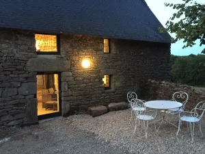 Image of Quiet cottage in an entire peaceful landscape.