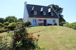Image of Breton Mansion with marvellous seaview 500m distance to the sea and the dunes