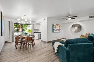 Image of Mid-Century Modern Condo I King Bed I Pool & Patio
